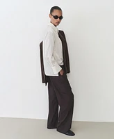Mango Women's Soft Cargo Trousers