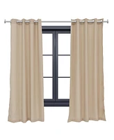 Simple Styles Indoor/Outdoor Curtain Panels with Grommet Tops