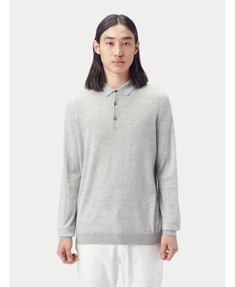 Gobi Cashmere Men's Silk Polo