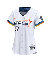 Nike Women's Jose Altuve White Houston Astros 2025 City Connect Limited Player Jersey