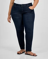 Democracy Trendy Plus AbSolution Straight-Leg Jeans