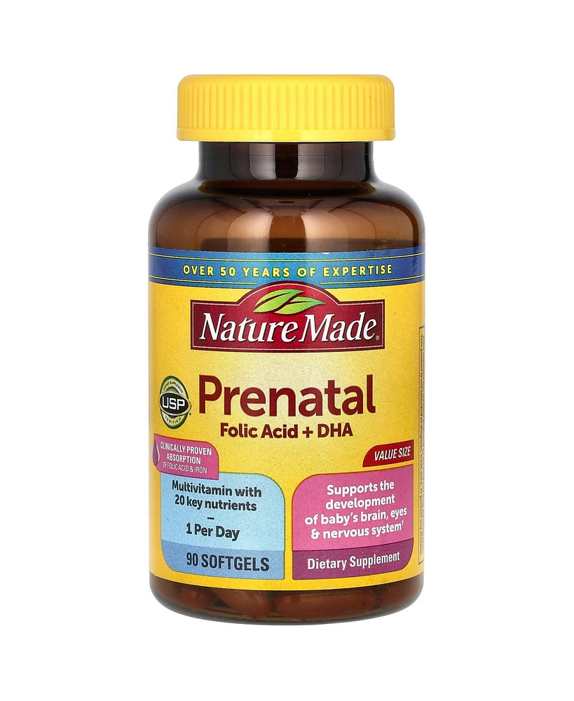 Nature Made Prenatal Folic Acid + Dha