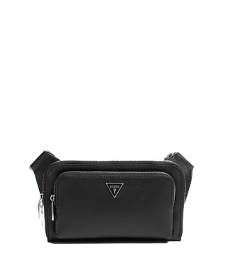 Guess Men's Milano Flat Bum Bag with Front Pocket