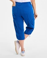 Style & Co Plus Cargo Capri Pants, Exclusively at Macy's