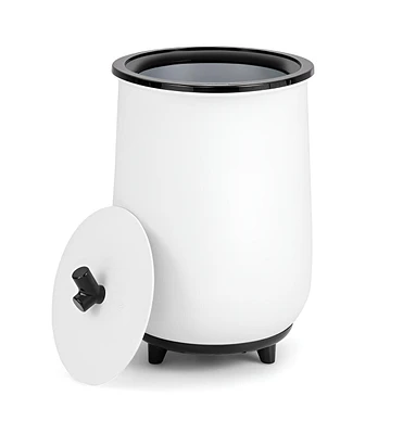 23L Large Luxury Bucket-Style Towel Warmer with Fragrant Disc Holder