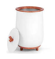 23L Large Luxury Bucket-Style Towel Warmer with Fragrant Disc Holder