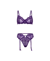 Oh La La Cheri Women's Margo Lace 2 Piece Set