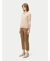 Gobi Cashmere Women's Crew Neck Top