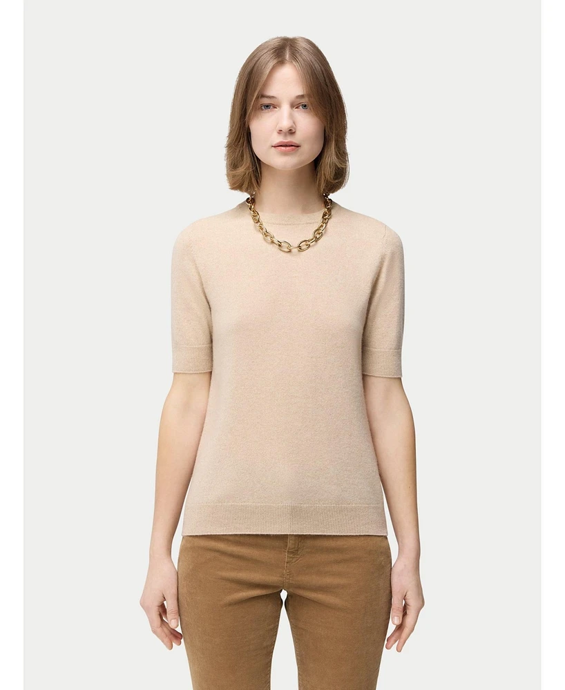 Gobi Cashmere Women's Crew Neck Top