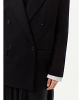 Gobi Cashmere Women's Double-Breasted Blazer