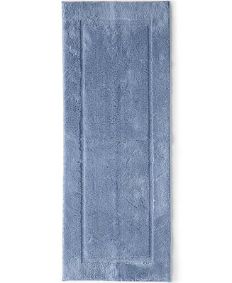 Lands' End Cotton Non-skid Double Sink Bath Rug 23x59