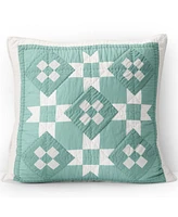 Lands' End Barn Star Quilt Sham