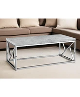 Industrial Iron Coffee Table – Strong and Contemporary
