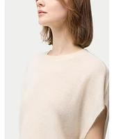 Gobi Cashmere Women's Batwing Short-Sleeved Top