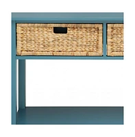 Solid Wood Console Table for Entryway Living Room or Hallway Decor