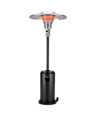 Cylindrical Pole 40000 Btu Propane Patio Heater for Decks and Patios