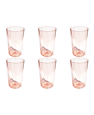 TarHong Vines Etch Double Old Fashioned Glasses, Set of 6