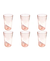 TarHong Vines Etch Double Old Fashioned Glasses, Set of 6