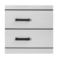 Solid Wood Five-Drawer Chest for Bedroom Storage and Organization