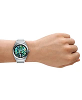 Fossil Men's Everett Three-Hand Date Stainless Steel Watch, 42mm