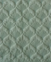 Levtex Merano Velvet Sea Spray Reversible Quilted Throw, 50" x 60"