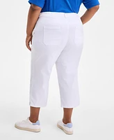 Style & Co Plus Comfort Capri Pants, Exclusively at Macy's
