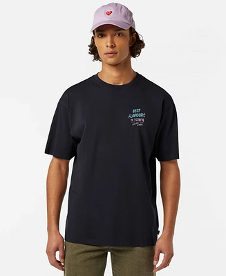 Scotch & Soda Men's Front and Back Artwork T-Shirt