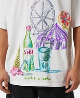 Scotch & Soda Men's Front Artwork T-Shirt