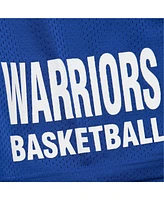 Mitchell & Ness Men's Royal Golden State Warriors Hardwood Classics Gameday Mesh Shorts