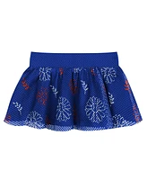 Outerstuff Baby Boys and Girls 3-Piece White New York Mets Sweet Catcher Headband Skirt Set