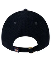 New Era Women's Navy Houston Astros Corduroy 9TWENTY Adjustable Hat