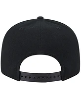 New Era Men's Black Dallas Cowboys Adventure Canvas Split Panel 9FIFTY Snapback Hat