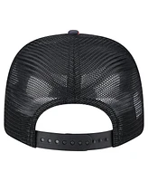 New Era Men's Navy/Black Chicago Bears Adventure Drinks Pattern 9SEVENTY Stretch-Snap Hat