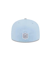New Era Men's Light Blue/Gray Dallas Cowboys Color Pack Two-Tone 59FIFTY Fitted Hat
