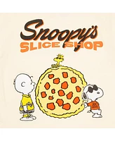 Freeze Max Big Boys and Girls Peanuts Snoopy's Slice Shop T-Shirt