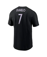 Nike Men's Savannah DeMelo Black Racing Louisville Fc Core Crew Neck T-Shirt