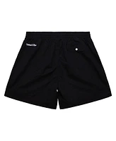 Mitchell & Ness Men's Black Seattle Supersonics Team Essentials Nylon Shorts
