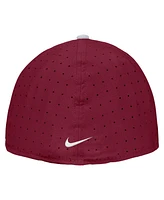 Nike Men's Crimson Washington State Cougars On-Field True Performance Baseball Fitted Hat