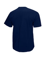 Mitchell & Ness Men's Navy Michigan Wolverines Retro Brush Mineral Wash T-Shirt