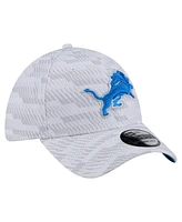 New Era Men's White Detroit Lions Gameday Graded 39THIRTY Flex Hat