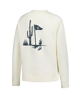 FootJoy Women's Cream Wm Phoenix Open Raglan Pullover Sweatshirt