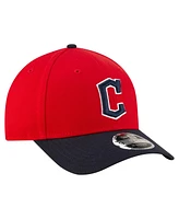 New Era Big Boys and Girls Red Cleveland Guardians Player Replica 9FORTY Adjustable Hat