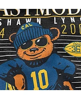 Roots of Fight Men's Marshawn Lynch Cal Black Bears Beast Mode Tri-Blend Pullover Sweatshirt