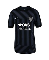 Nike Big Boys and Girls Trinity Rodman Black Washington Spirit 2025 Blackout Kit Replica Player Jersey