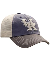 Top of the World Men's Royal/Gray Kentucky Wildcats Off Road Adjustable Trucker Hat