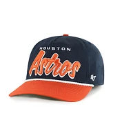 '47 Brand Men's Navy Houston Astros Drop shadow Rope Hitch Adjustable Hat