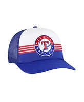 '47 Brand Men's Royal Texas Rangers Lift Off Foam Front Mesh Trucker Adjustable Hat