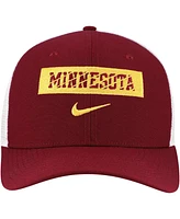 Nike Men's Maroon Minnesota Golden Gophers 2024/25 Sideline Rise Trucker Adjustable Hat