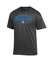 Champion Men's Charcoal Duke Blue Devils Arch Over Logo T-Shirt