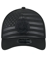 New Era Men's Black Boston Celtics Game Day Flag A-Frame 9FORTY Adjustable Hat